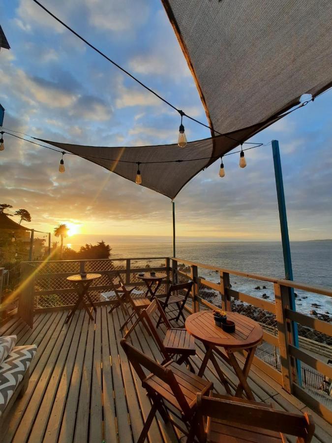 Bahia Luz Hostal กอนกอน ภายนอก รูปภาพ